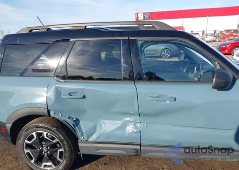 2022 Ford Bronco Sport Outer Banks z USA, uszkodzony, nr VIN 3FMCR9C62NRD07101